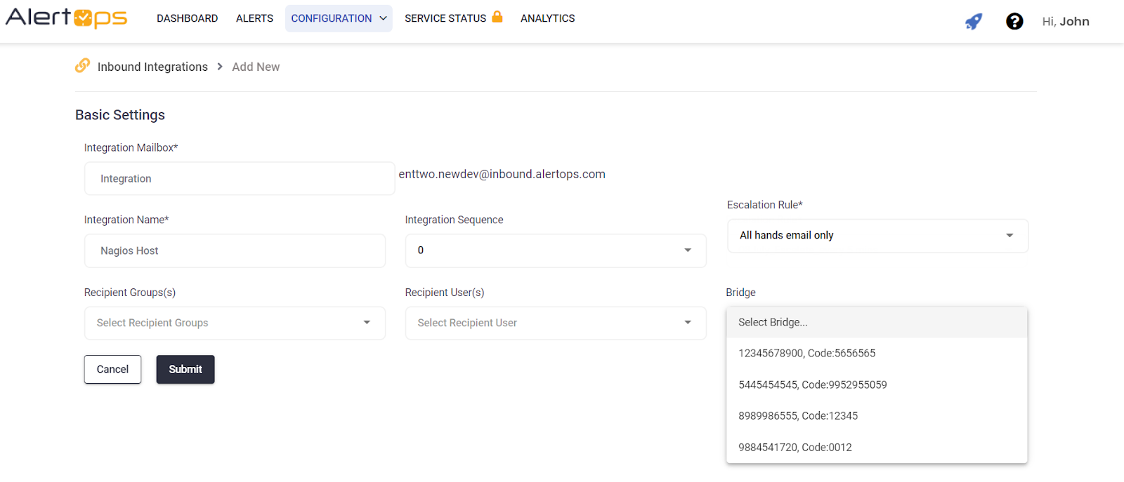 Email Integration Examples