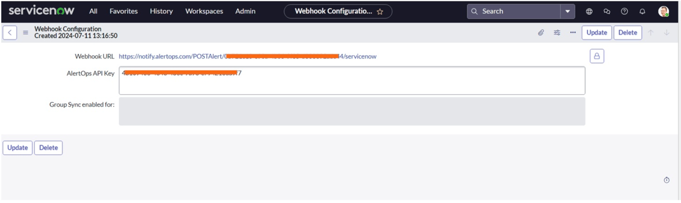 ServiceNow (Marketplace Application)